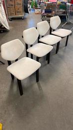 Japandi - vintage stoelen 4 stuks. Nieuwe bekleding., Zo goed als nieuw, Ophalen