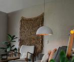 Design hanglamp wit met zilver 50 cm – nieuw in doos, Ophalen, Nieuw, Minder dan 50 cm