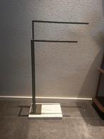 Turaco handdoekenrek - marmer/matzwart, Ophalen, Gebruikt, Zwart, Handdoekenrek