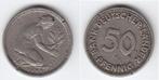 Germany 50 pfennig 1949 (F), Duitsland, Ophalen of Verzenden, Losse munt