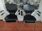 Vintage EEtkamer Stoelen Made in Denmark Phoenix Retro, Ophalen, Gebruikt, Zwart, Vintage