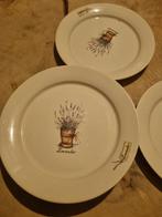 Gebak schoteltjes jet by ter steege.  6 stuks, Huis en Inrichting, Keuken | Servies, Ophalen, Zo goed als nieuw, Overige stijlen