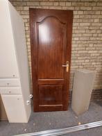 Houten Paneeldeur, Doe-het-zelf en Verbouw, Deuren en Horren, Ophalen, Gebruikt, Minder dan 80 cm, Binnendeur