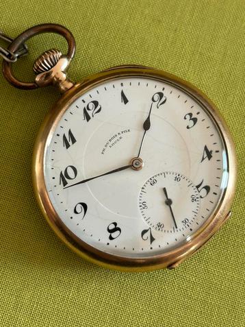 Exclusief 14 karaat gouden zakhorloge,Du Bois & Fils, Locle beschikbaar voor biedingen