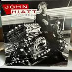LP:John Hiatt ‎– Riding With The King, Gebruikt, Ophalen of Verzenden, Poprock