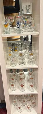 Aparte Bierglazen - Max €0,50 per stuk, Ophalen of Verzenden, Gebruikt, Bierglas