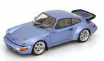 Porsche 911 (964) Turbo 1990 Blauw Metallic 1-18 Solido, Hobby en Vrije tijd, Modelauto's | 1:18, Nieuw, Solido, Ophalen of Verzenden