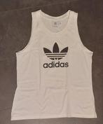 Adidas tanktop maat L, wit-zwart, Maat 52/54 (L), Zwart, Overige typen, Ophalen of Verzenden