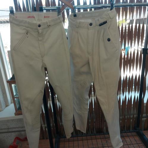 Kinderrijbroek wit, Dieren en Toebehoren, Paardrijkleding, Zo goed als nieuw, Onderkleding, Dressuur, Ophalen of Verzenden
