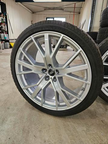 Audi RS6 21inch velgen set met winterbanden beschikbaar voor biedingen