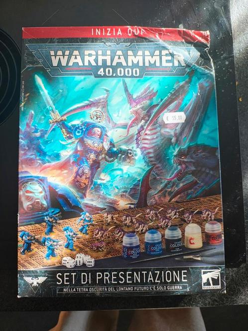 Warhammer 40k starter set - space marines tyranids, Hobby en Vrije tijd, Wargaming, Zo goed als nieuw, Warhammer 40000, Figuurtje(s)