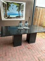 Prachtige Granieten buiten tafel, Tuin en Terras, Tuintafels, Ophalen, Zo goed als nieuw, Rechthoekig, Overige materialen