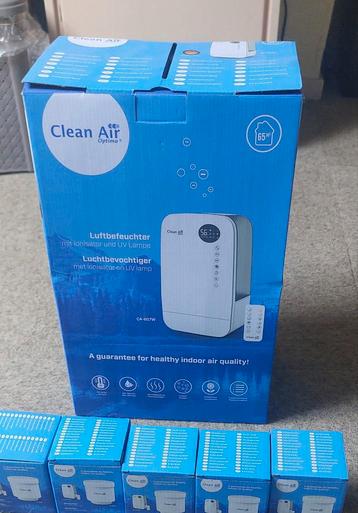 Nieuwe Clean air luchtbevochtiger 607 W met 5 filters beschikbaar voor biedingen