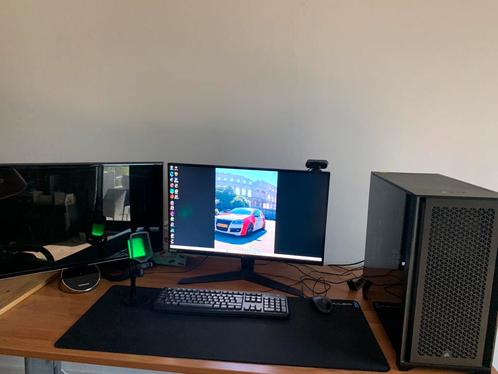 Goeie game pc te koop!, Computers en Software, Desktop Pc's, Zo goed als nieuw, 3 tot 4 Ghz, Met videokaart, Met monitor, Gaming