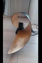 Moderne Muurlamp Goud/Zwart, Huis en Inrichting, Lampen | Wandlampen, Ophalen, Zo goed als nieuw, Metaal