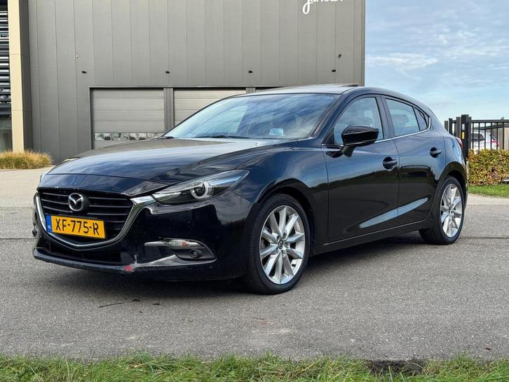 Mazda 3 2.0 SkyActiv-G 120 GT-M AUT APK 05-2026 NAP Panodak, Auto's, Mazda, Bedrijf, Te koop, ABS, Achteruitrijcamera, Adaptive Cruise Control