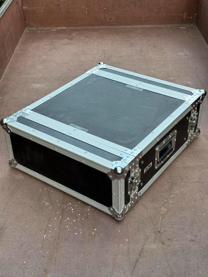 JV Case Rack Case 4U 19” flightcase, Muziek en Instrumenten, Behuizingen en Koffers, Zo goed als nieuw, Speaker of Versterker