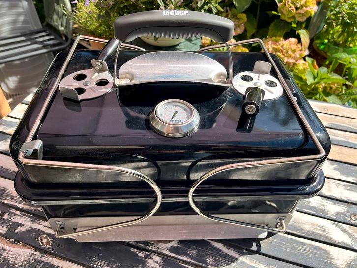 Weber Go-Anywhere Barbecue - Zo goed als nieuw!, Tuin en Terras, Barbecue-accessoires, Zo goed als nieuw, Ophalen of Verzenden