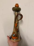 Gouda plateel kaarsenkandelaar Muvelee, Ophalen of Verzenden, Keramiek of Aardewerk