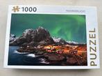 Legpuzzel 1000 stukjes Noorderlicht compleet, Hobby en Vrije tijd, Denksport en Puzzels, Ophalen of Verzenden, 500 t/m 1500 stukjes