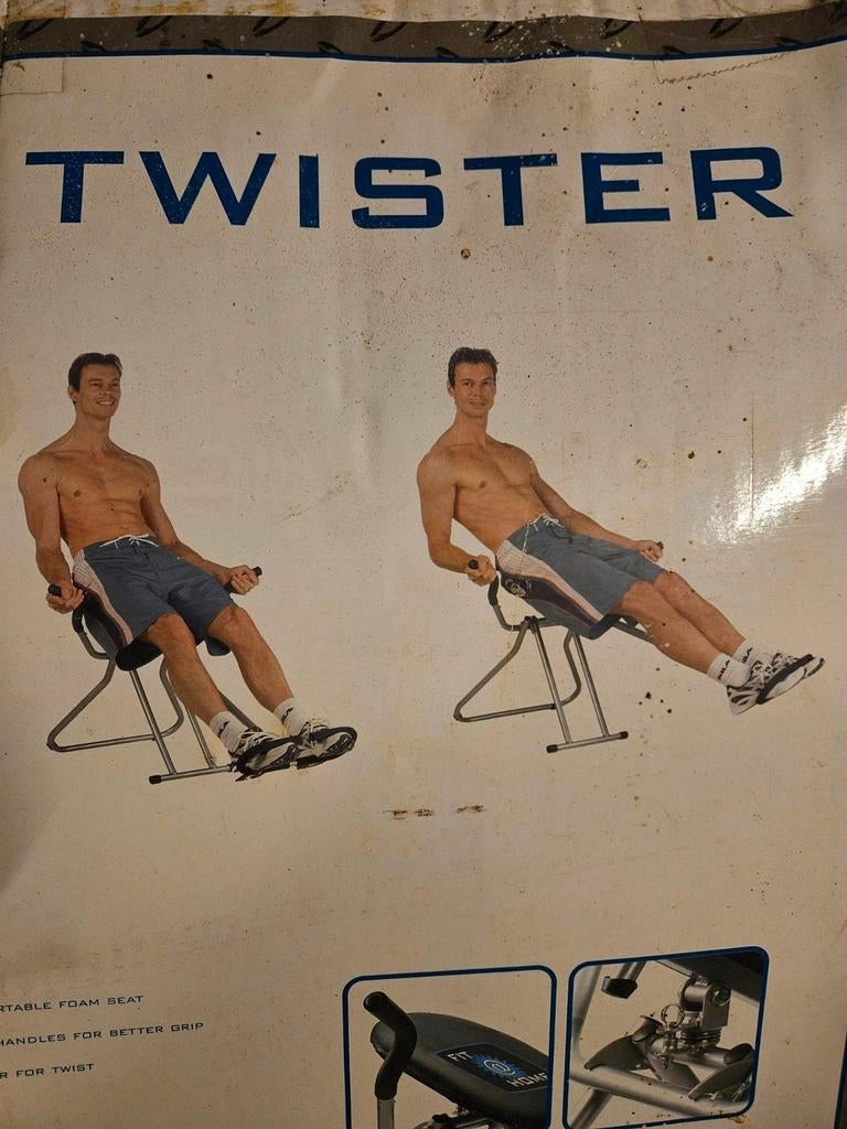 Sportbankje buikspieren, Twister , nieuw in doos!, Ophalen, Nieuw