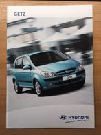 Autofolder/Brochure Hyundai Getz 35 blz. incl spec  2005  NL, Boeken, Auto's | Folders en Tijdschriften, Nieuw, Overige merken