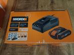 Worx acculader met accupack 2.0, Ophalen, Nieuw