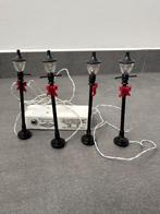 Kerst lantaarnpalen kerstdecoratie kerstdorp met verlichting, Diversen, Kerst, Ophalen of Verzenden, Nieuw