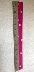 Groeimeter meetlat groeilat kinderkamer steigerhout., Kinderen en Baby's, Ophalen of Verzenden, Zo goed als nieuw, Wanddecoratie
