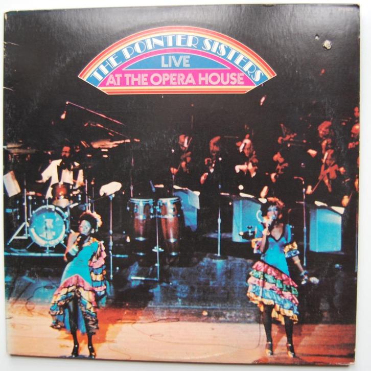 The Pointer Sisters - Live at the Opera House, Cd's en Dvd's, Vinyl | Pop, Zo goed als nieuw, 1960 tot 1980, 12 inch, Ophalen of Verzenden