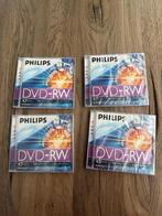 4 DVD-RW, Nieuw, Philips, Dvd, Ophalen of Verzenden