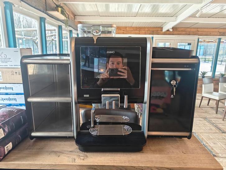 Animo Volautomaat Koffiemachine, Witgoed en Apparatuur, Koffiezetapparaten, Zo goed als nieuw, Koffiebonen, Koffiemachine, Ophalen