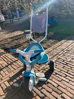 Smoby driewieler blauw baby/peuter, Fietsen en Brommers, Fietsen | Driewielers, Ophalen of Verzenden, Gebruikt, Smoby, Duwstang