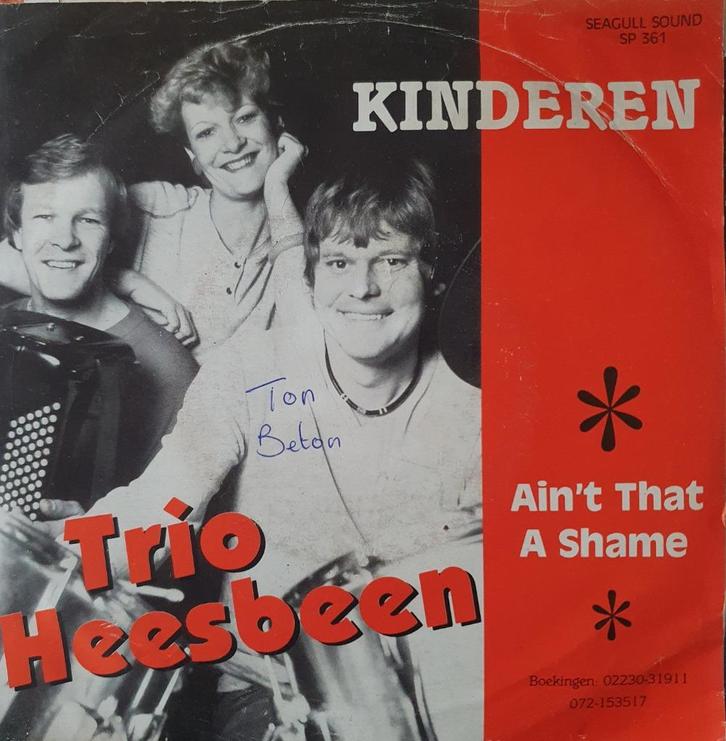 Trio Heesbeen - Kinderen, Cd's en Dvd's, Vinyl Singles, Gebruikt, Single, Nederlandstalig, 7 inch, Ophalen of Verzenden
