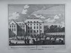 3 / Exoticarum Plantarum - Orangery te Den Haag Oude gravure, Antiek en Kunst, Ophalen of Verzenden