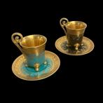 DW Karlsbad Karlsbader Wertarbeid Mokka Kopjes - 1921, Ophalen of Verzenden