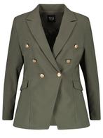 Nieuwe kaki blazer met gouden knopen maat 48, Kleding | Dames, Maat 46/48 (XL) of groter, Nieuw, Ophalen of Verzenden, Jasje