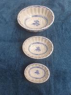 puntgave Meissen porseleinen puddingvormen set, Antiek en Kunst, Antiek | Porselein, Ophalen of Verzenden