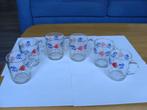 BOERENBONT SERVIES 6 THEEGLAZEN MOOI V AN KLEUR, Verzenden, Overige typen, Zo goed als nieuw, Aardewerk