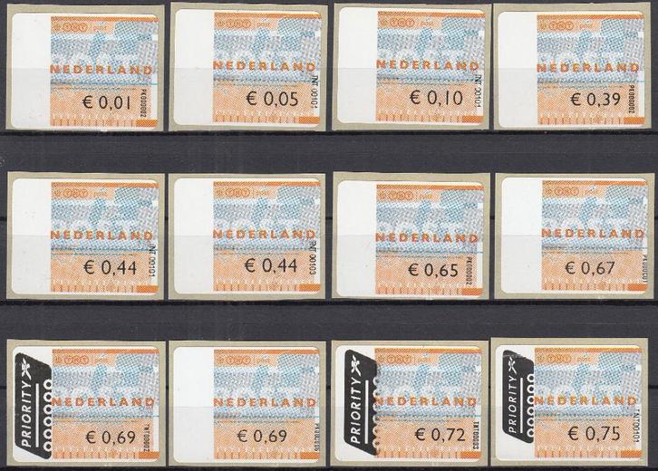 Nederland - 2006-2009 - Automaatzegels Wincor-Nixdorf, Postzegels en Munten, Postzegels | Nederland, Postfris, Na 1940, Ophalen of Verzenden