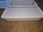 3 x bedroller 39 met splitdeksel, Doe-het-zelf en Verbouw, Kratten en Dozen, Ophalen, Doos, Minder dan 35 cm, Zo goed als nieuw