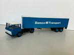 DAF 2600 Trekker met eurotrailer . Firma Damco Transport., Ophalen of Verzenden, Zo goed als nieuw, Bus of Vrachtwagen, Lion Toys