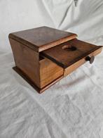 Vintage Houten Spaarpot, Ophalen of Verzenden, Overige thema's