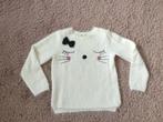 Schattige,zacht H&M trui met kattengezicht - maat 134/140.Ni, Ophalen of Verzenden, Zo goed als nieuw, Meisje