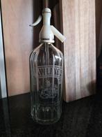 Engelse oude spuitfles / sodafles gravure Rawlings, Antiek en Kunst, Ophalen of Verzenden