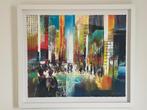 Prachtige originele zeefdruk van Peter Meijer: Park Avenue, Nieuw, Schilderij, 100 tot 125 cm, Ophalen
