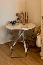 Ikea MARIEDAMM ronde tafel wit, Huis en Inrichting, Tafels | Eettafels, Ophalen, Zo goed als nieuw, Rond, 100 tot 150 cm