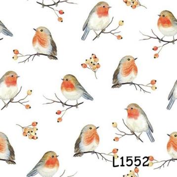 Servetten decoupage/bullet journal – KERST/Winter – L1552 beschikbaar voor biedingen