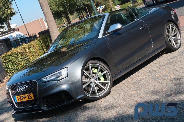 Audi A5 Cabriolet 4.2 FSI RS 5 quattro Akrapovic / 2e eig /, Auto's, Audi, Bedrijf, Te koop, RS5, 4x4, ABS, Achteruitrijcamera