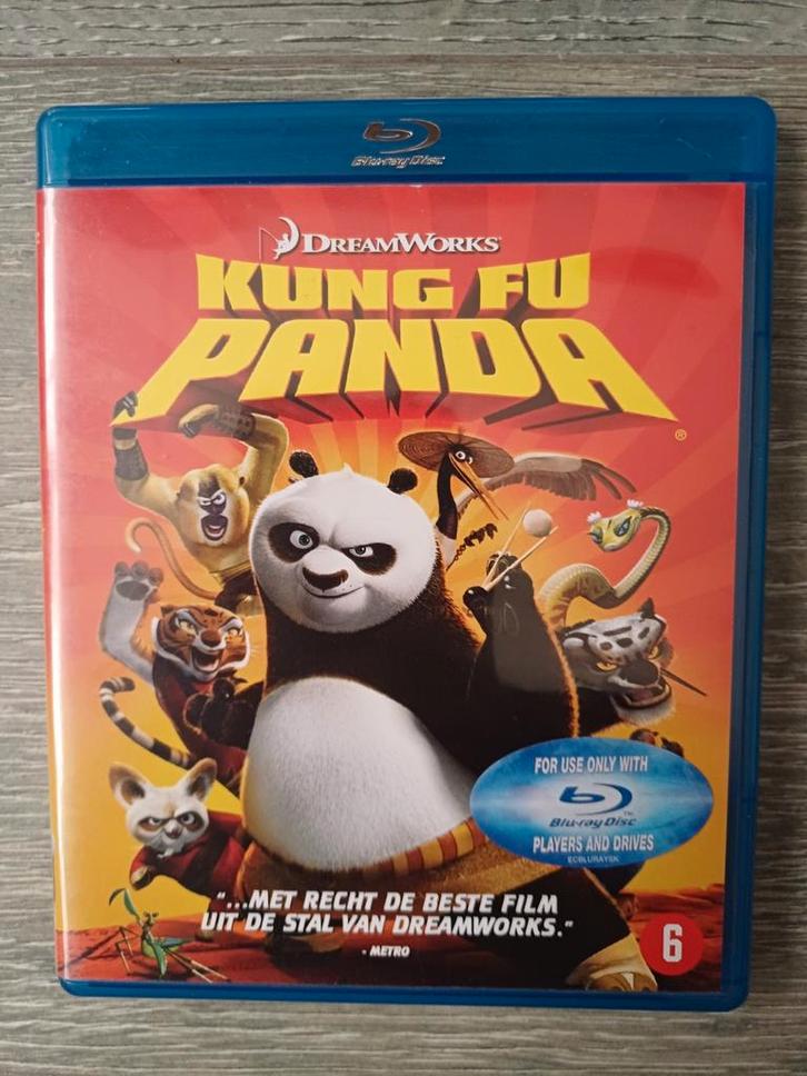 Blu-ray Kung Fu Panda, Cd's en Dvd's, Blu-ray, Zo goed als nieuw, Tekenfilms en Animatie, Ophalen of Verzenden